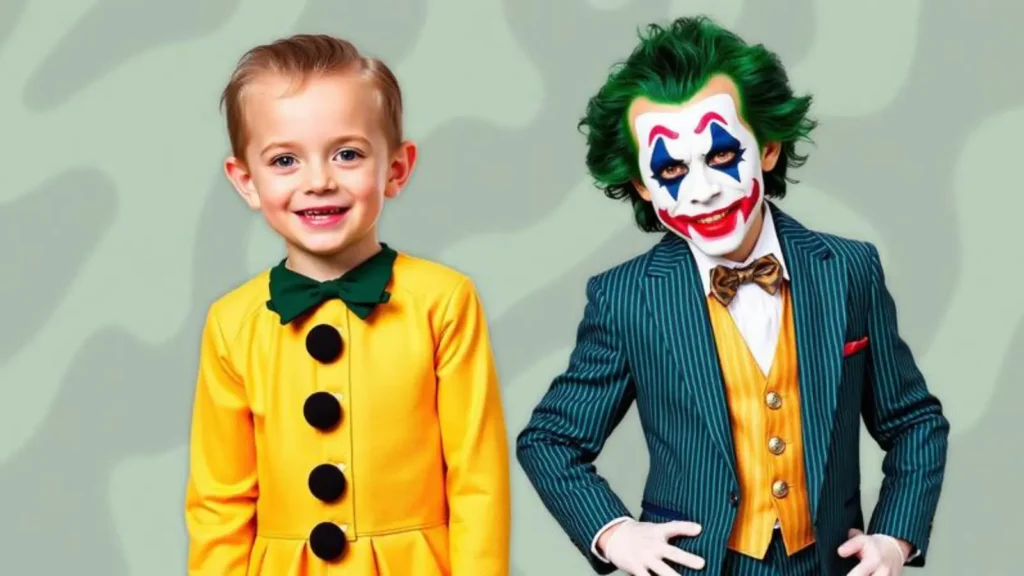 joker costume kids
