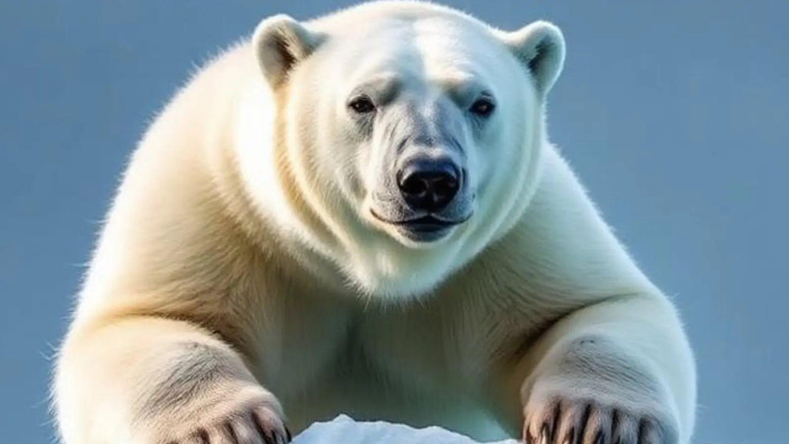 how much does a polar bear weigh joke