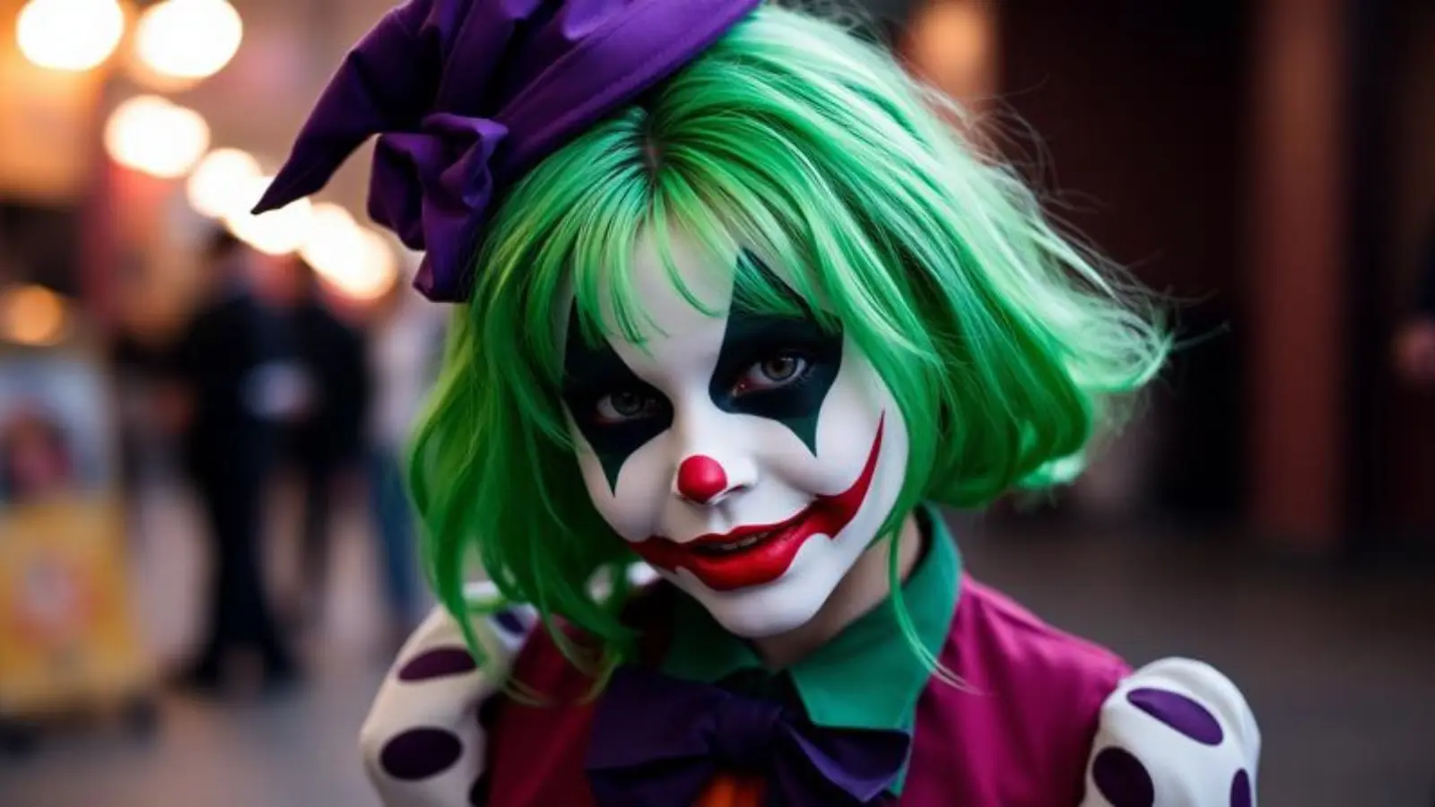 joker halloween costume girl