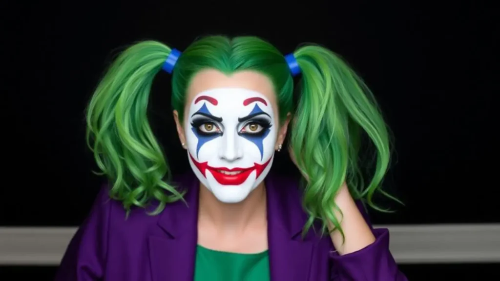 joker halloween costume girl