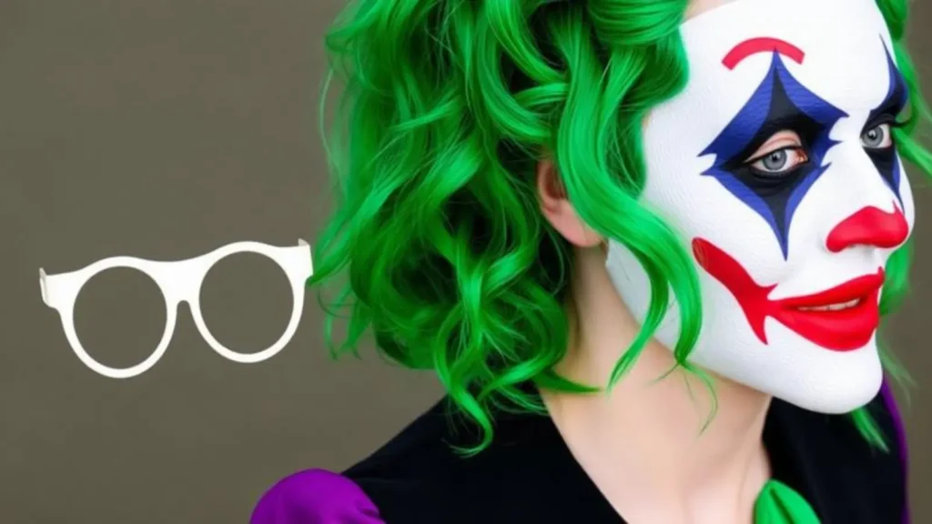 joker halloween costume girl