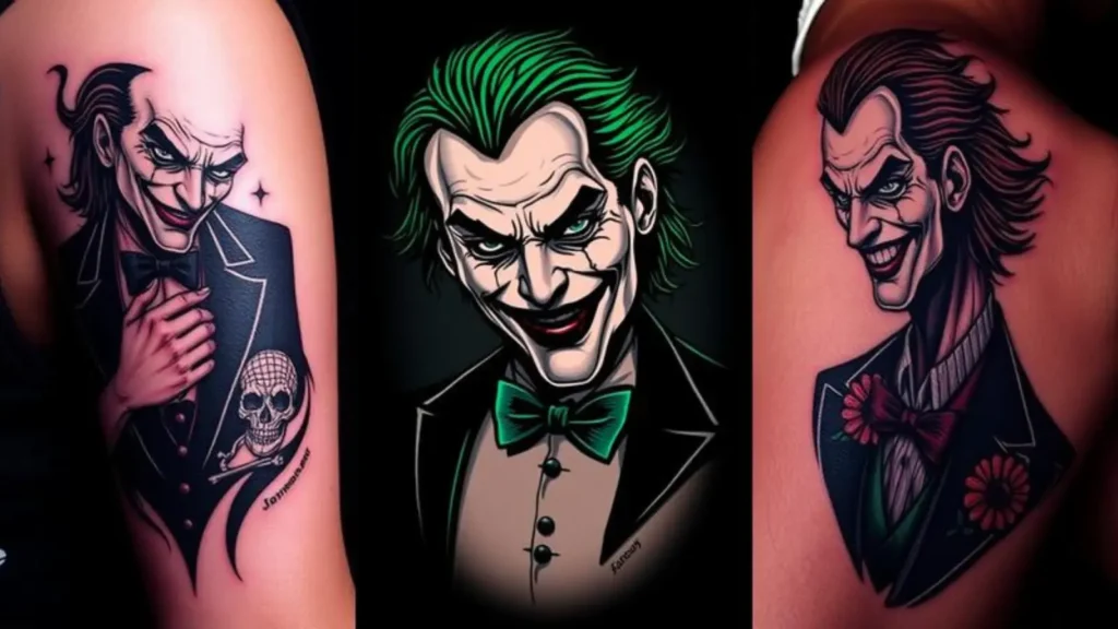 joker harley quinn tattoo