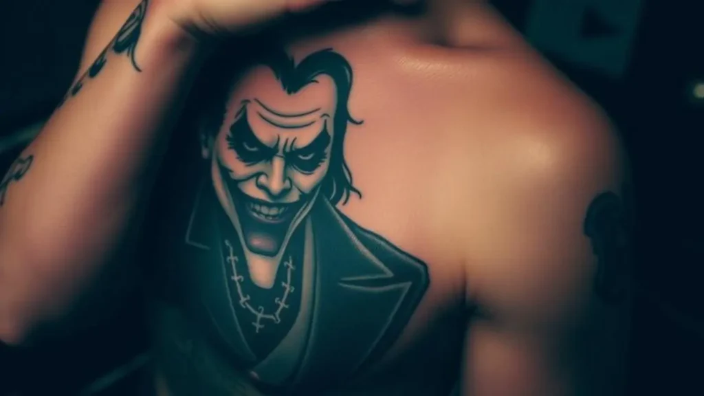 joker harley quinn tattoo